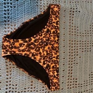 Leopard Print Bikini Bottom